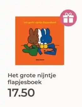 Prenatal Het grote nijntje flapjesboek aanbieding