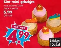 Boon`s Markt Sint mini gebakjes aanbieding