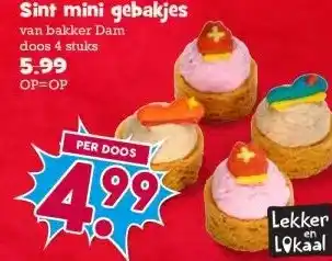 Boon`s Markt Sint mini gebakjes aanbieding