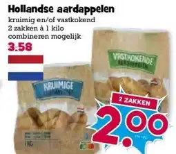 Boon`s Markt Hollandse aardappelen aanbieding