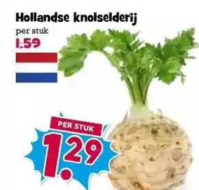 Boon`s Markt Hollandse knolselderij aanbieding