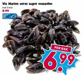 Boon`s Markt Vis Marine verse super mosselen aanbieding