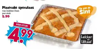 Boon`s Markt Plaatcake speculaas aanbieding