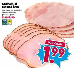 Boon`s Markt Grillham of roasted ham aanbieding