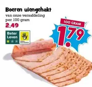 Boon`s Markt Boeren uiengehakt aanbieding