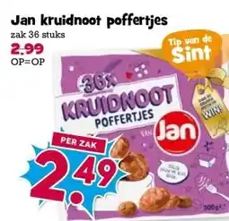 Boon`s Markt Jan kruidnoot poffertjes aanbieding