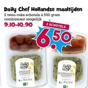 Boon`s Markt Daily Chef Hollandse maaltijden aanbieding