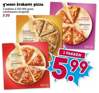 Boon`s Markt g'woon krokante pizza aanbieding
