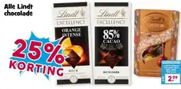 Boon`s Markt Alle Lindt chocolade aanbieding