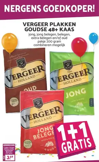 Boon`s Markt VERGEER PLAKKEN GOUDSE 48+ KAAS aanbieding