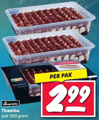 Nettorama Tiramisu aanbieding