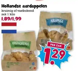 Boon`s Markt Hollandse aardappelen aanbieding