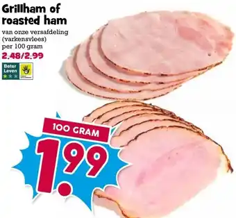Boon`s Markt Grillham of roasted ham aanbieding