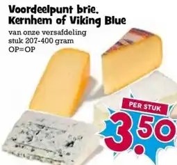 Boon`s Markt Voordeelpunt brie. Kernhem of Viking Blue aanbieding