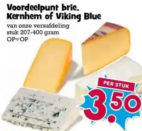 Boon`s Markt Voordeelpunt brie. Kernhem of Viking Blue aanbieding