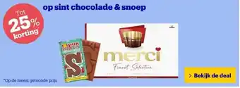 Bol.com op sint chocolade & snoep aanbieding