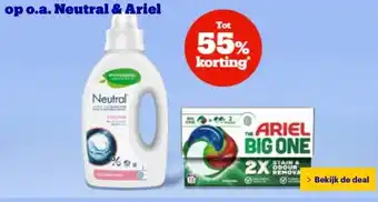 Bol.com op o.a. Neutral & Ariel aanbieding