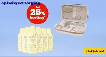 Bol.com op babyverzorging aanbieding