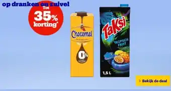 Bol.com op dranken en zuivel aanbieding
