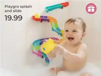 Prenatal Playgro splash and slide aanbieding
