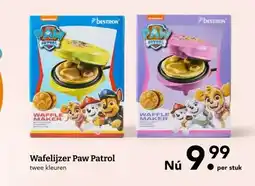 Blokker Wafelijzer Paw Patrol aanbieding