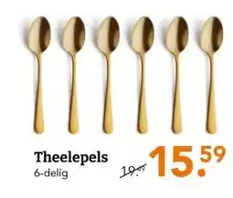 Blokker Theelepels aanbieding