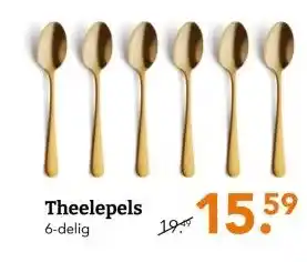 Blokker Theelepels aanbieding