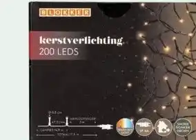 Blokker 200 LEDS aanbieding