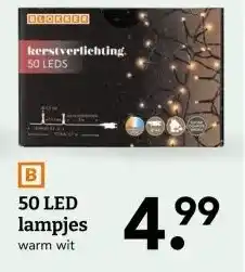 Blokker 50 LED lampjes aanbieding
