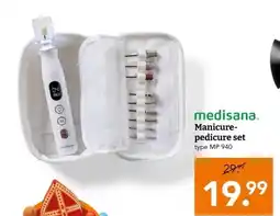 Blokker Manicure- pedicure set aanbieding