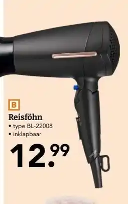 Blokker Reisföhn aanbieding