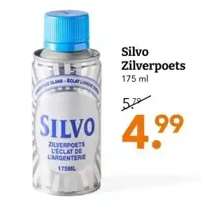 Blokker Silvo Zilverpoets aanbieding