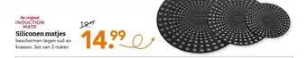 Blokker Siliconen matjes aanbieding