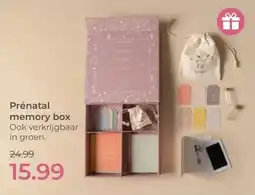 Prenatal Prénatal memory box aanbieding