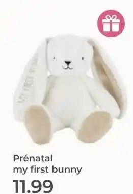 Prenatal Prénatal my first bunny aanbieding