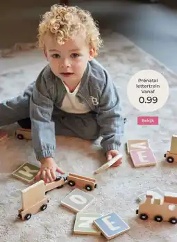 Prenatal Prénatal lettertrein aanbieding