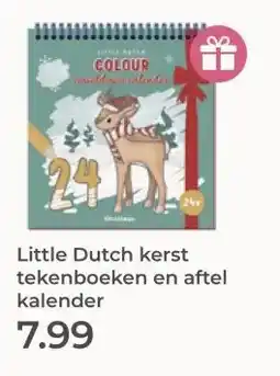 Prenatal Little Dutch kerst tekenboeken en aftel kalender aanbieding