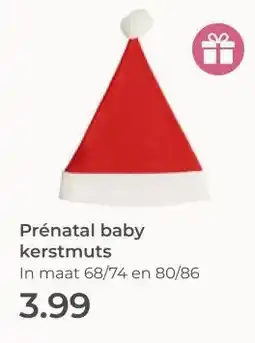 Prenatal Prénatal baby kerstmutsIn aanbieding