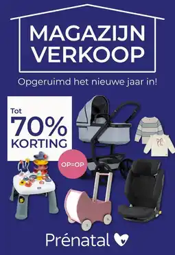 Prenatal MAGAZIJN VERKOOP aanbieding