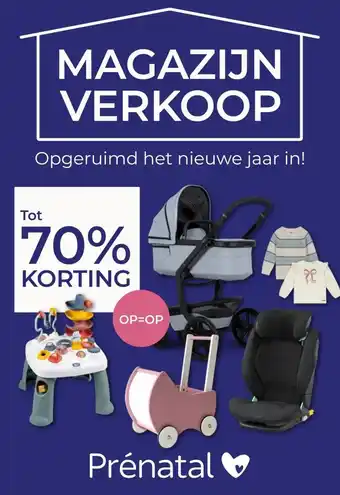 Prenatal MAGAZIJN VERKOOP aanbieding