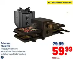 Makro Princess raclette aanbieding