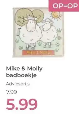 Prenatal Mike & Molly badboekje aanbieding