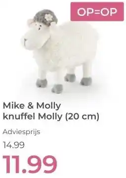 Prenatal Mike & Molly knuffel Molly (20 cm) aanbieding