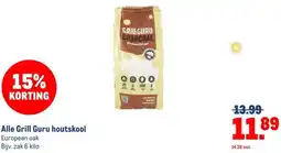 Makro Alle Grill Guru houtskool aanbieding