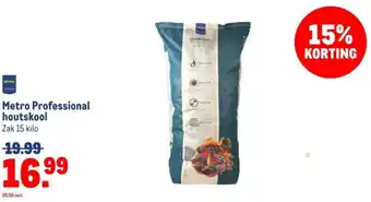 Makro Metro Professional houtskool aanbieding