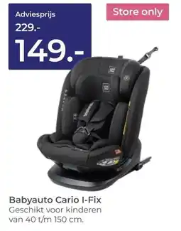 Prenatal Babyauto Cario I-Fix aanbieding
