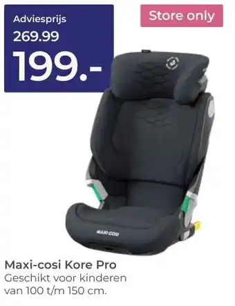 Prenatal Maxi-cosi Kore Pro aanbieding