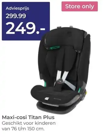 Prenatal Maxi-cosi Titan Plus aanbieding