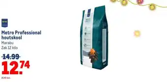 Makro Metro Professional houtskool aanbieding