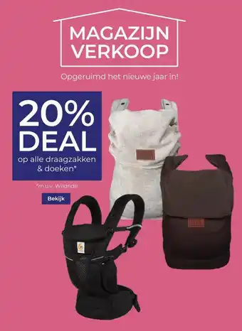 Prenatal alle draagzakken & doeken* aanbieding